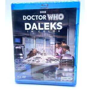 Doctor Who: The Daleks In Color Blu-ray 2 Discs 2024 BBC Sealed